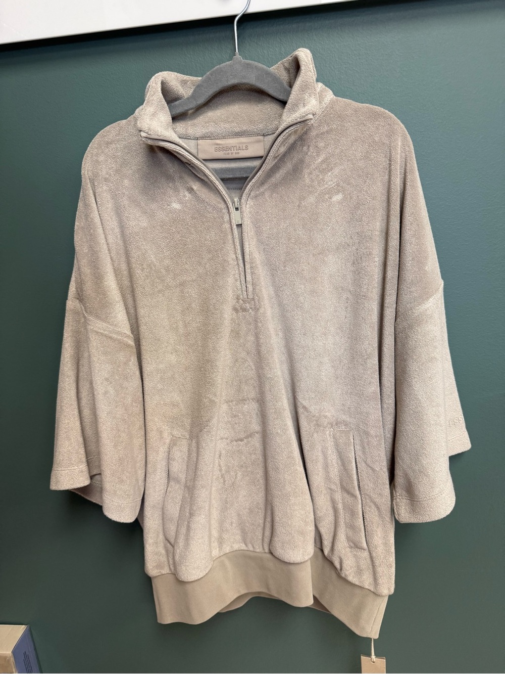 New! Essentials Fear of God Terry oversized top
